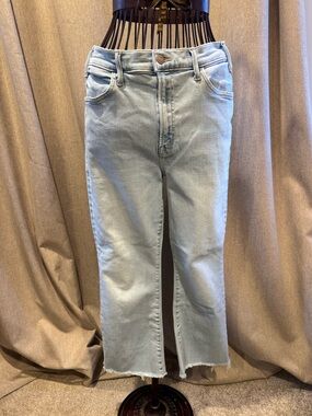MOTHER Lil’ Hustler Ankle Fray Jeans | Ball’s In Your Court | Size 31P